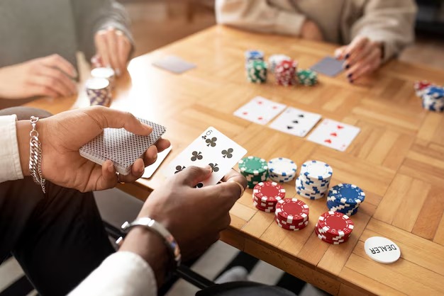Live dealer table with professional croupier and multi-camera setup